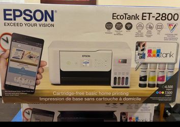 Epson eco tank  et 2800 printer 200.00 new