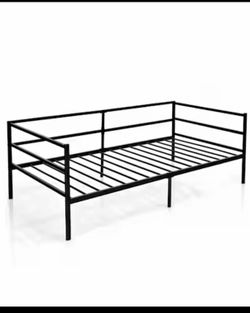 New Heavy Duty Twin Metal Day Bed Frame