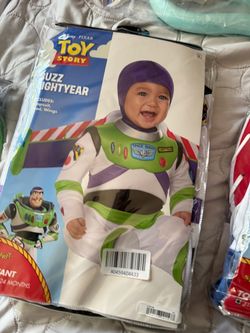 Buzz lightyear costume for baby boy from spirit halloween