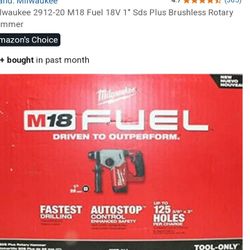 M18 Roto Hammer Drill New In Box