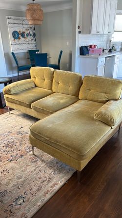 Yellow Sectional Sofa