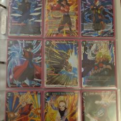 Dragon Ball Super Trading Cards - Open To Offers 
