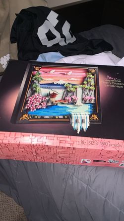 Lego Japanese Cherry Blossom Landscape Set