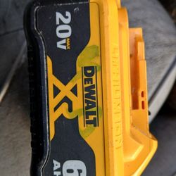 Dewalt 6ah 20 Volt Battery