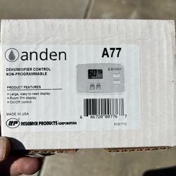 ANDEN A77 DEHUMIDIFIER CONTROL