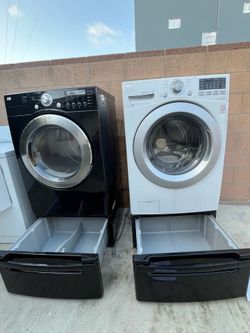 Gas dryer and washer LG