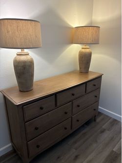 Bedroom Dresser 9 Drawer