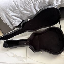 Black Hard Shell Guitar Case