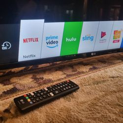 1080 LCD TV lg 43" tested working