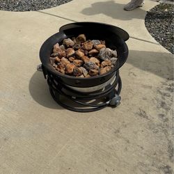 Outline Living Fire Bowl