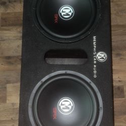 speaker Subwoofer and Amp