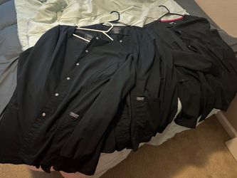 Scrub jackets 2- Cherokee XL 1- Scrubstar XXL