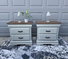 Extra Large Set Of Nightstands 