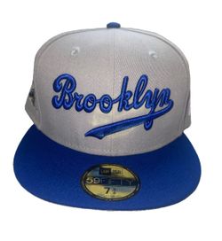 New Era 59Fifty Brooklyn Dodgers Fitted Hat 7 3/4