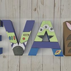 Custom Made Wood Letters