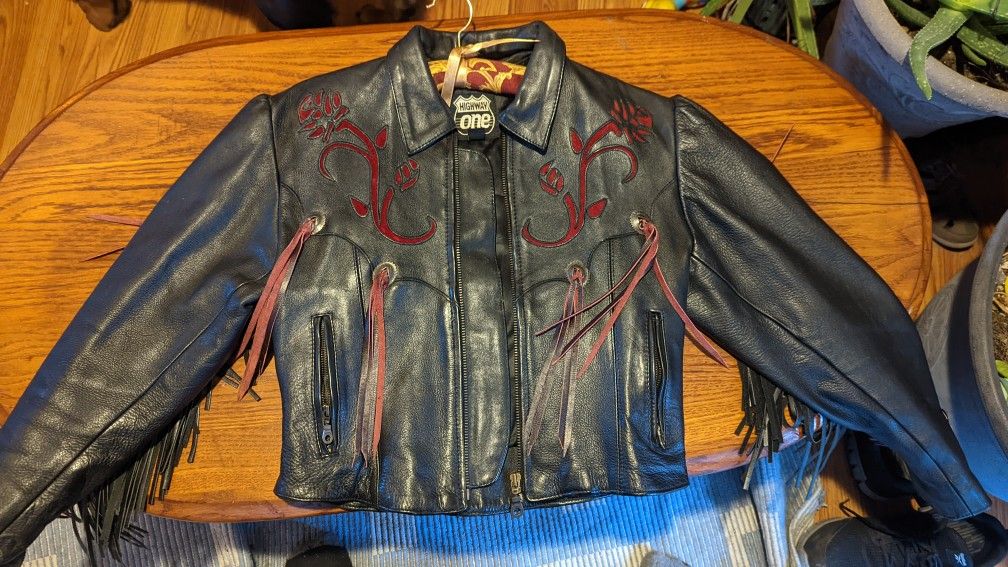 Women's Vintage Leather Jacket