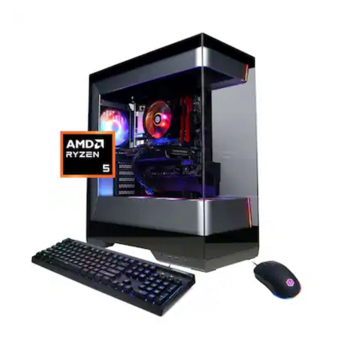 CyberPower Gaming Pc With Keyboard And Mouse