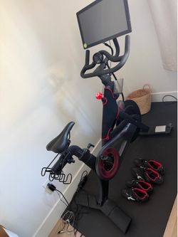 Peloton with accessories!