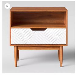 Mid-Century Modern Nightstand $75