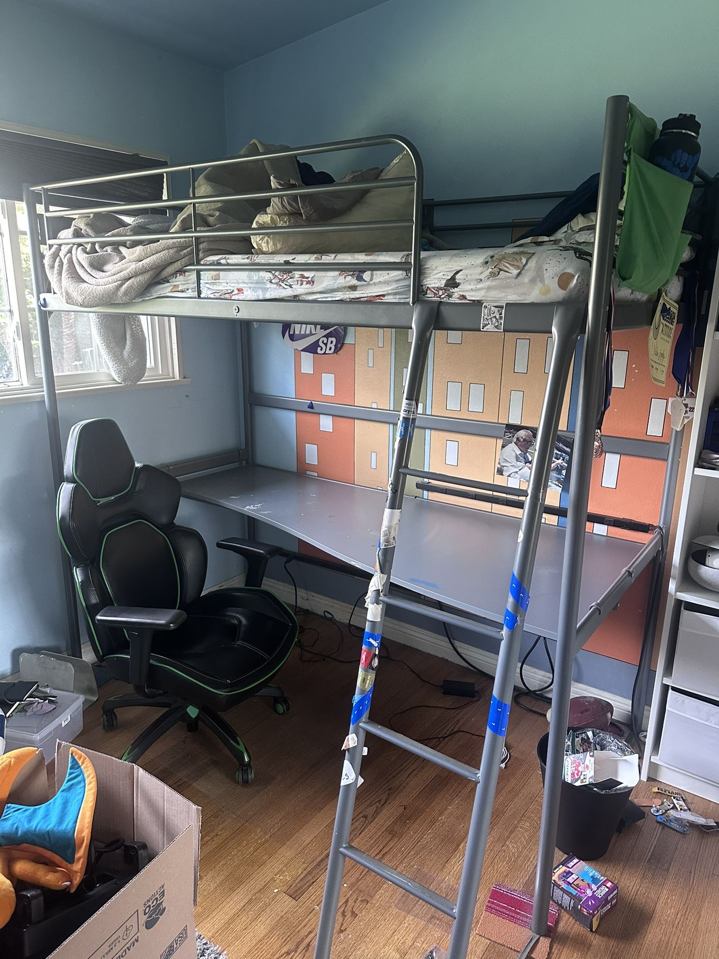 IKEA Loft bed With desk FREE