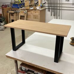 White oak coffee table
