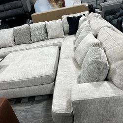 Creme Oversized Sectional
