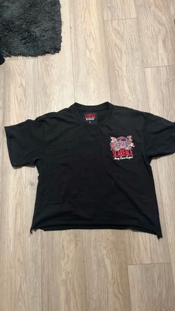 Large Scarface Cropped Tee