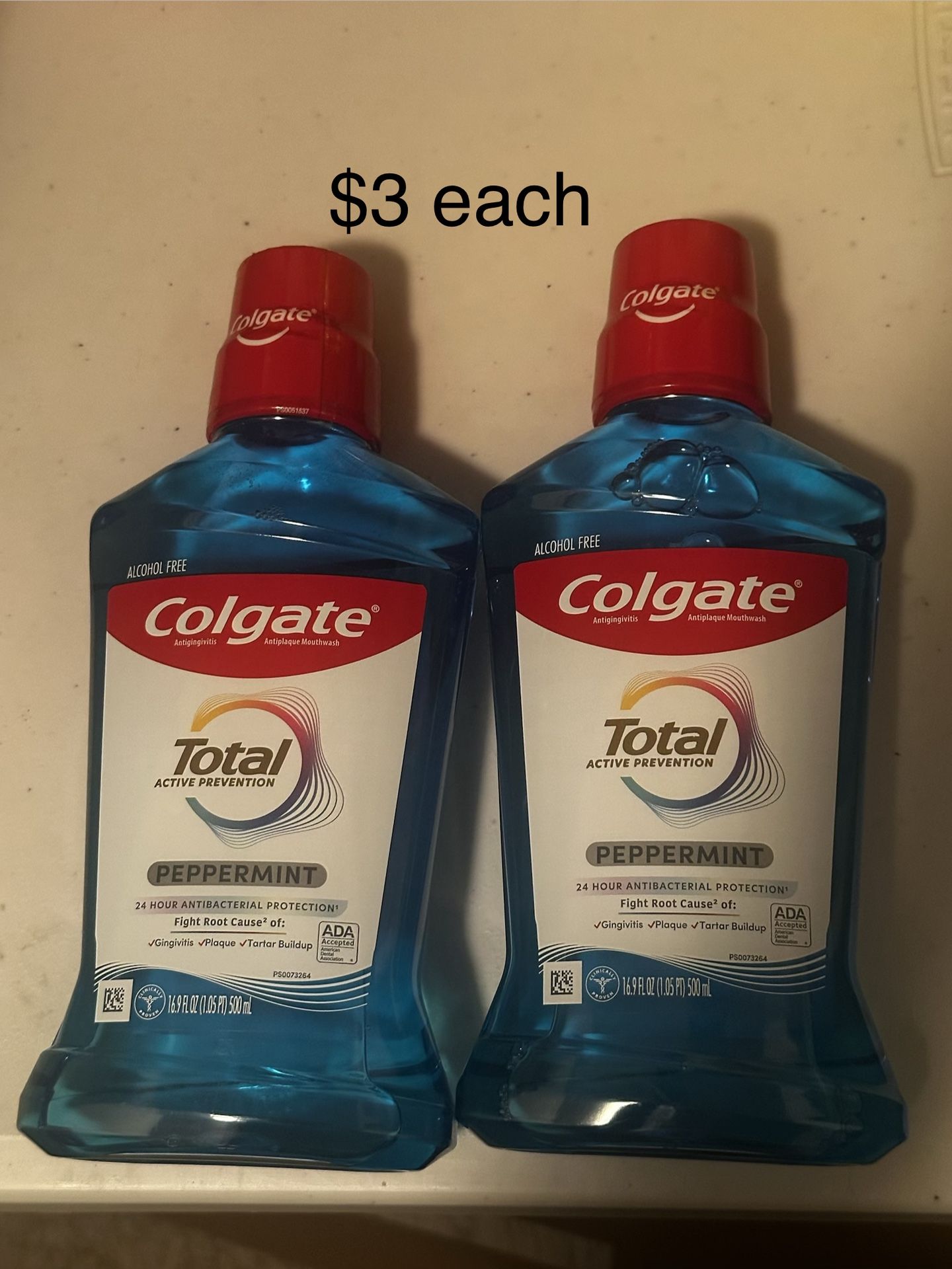 Colgate Mouthwash $3 Each