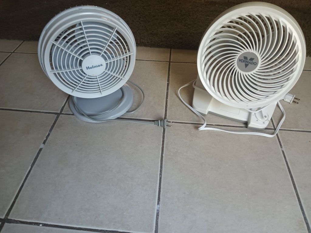 Vornado & Holmes Table Top Fans for Sale