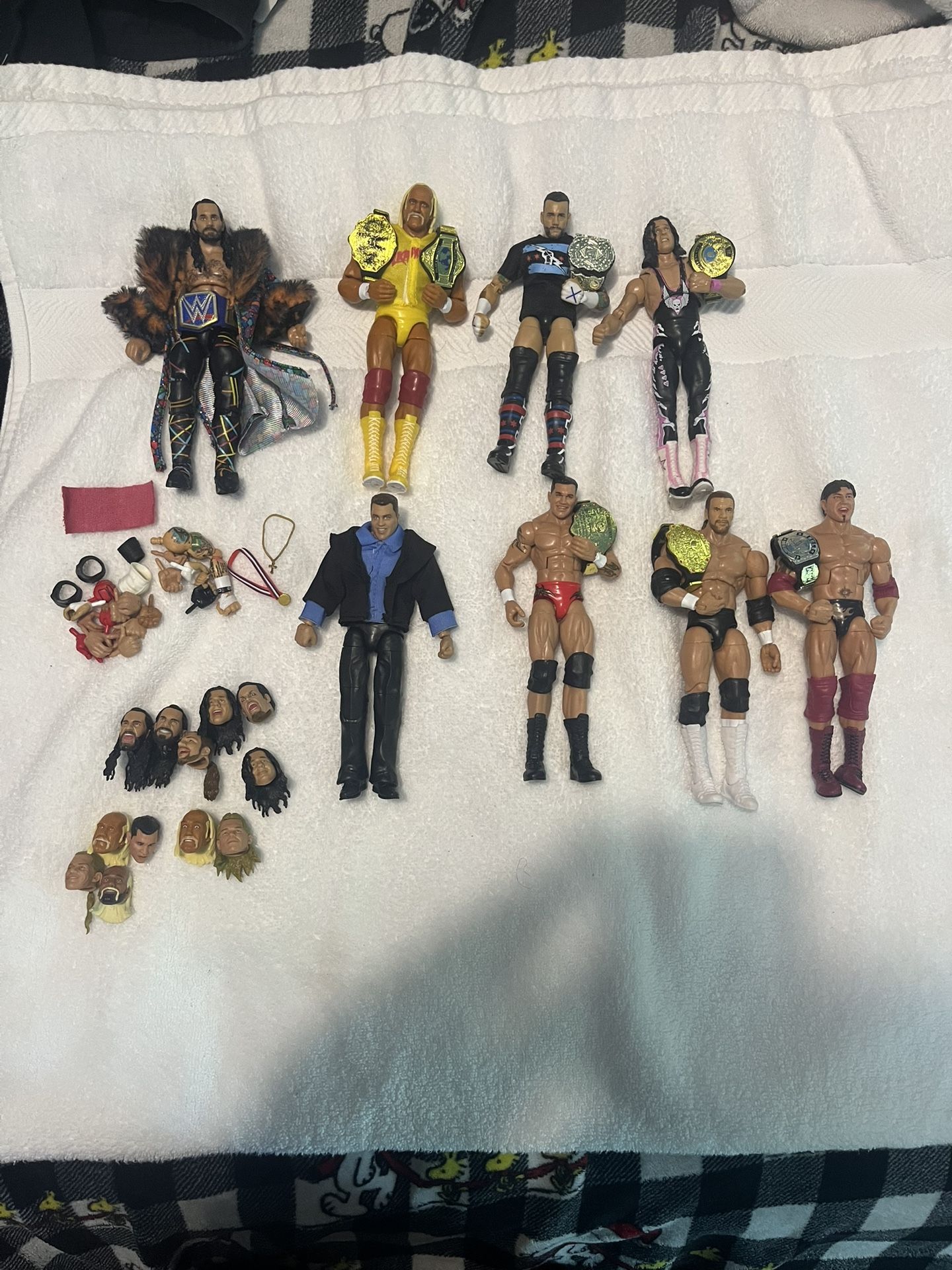 WWE action figure collection