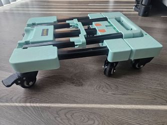 Voipvvii 500lbs Portable Folding Hand Truck Dolly - Mint Green