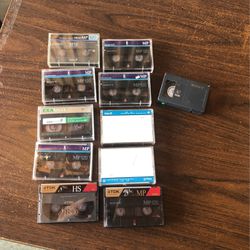 8mm Used Video Tapes.    Set Of 10