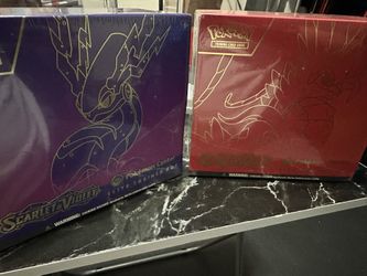 Scarlet And Violet Base Pokémon center Etb’s 