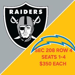 Raiders vs Chargers NFL Game Tickets
