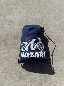 Heavy Duty Motorcycle Cover, Totally Breathable, Reflective Strips, Elastic Bottom, Luggage Strap, Lockable Grom, Durable Sewn Cutouts, Outdoor, Water