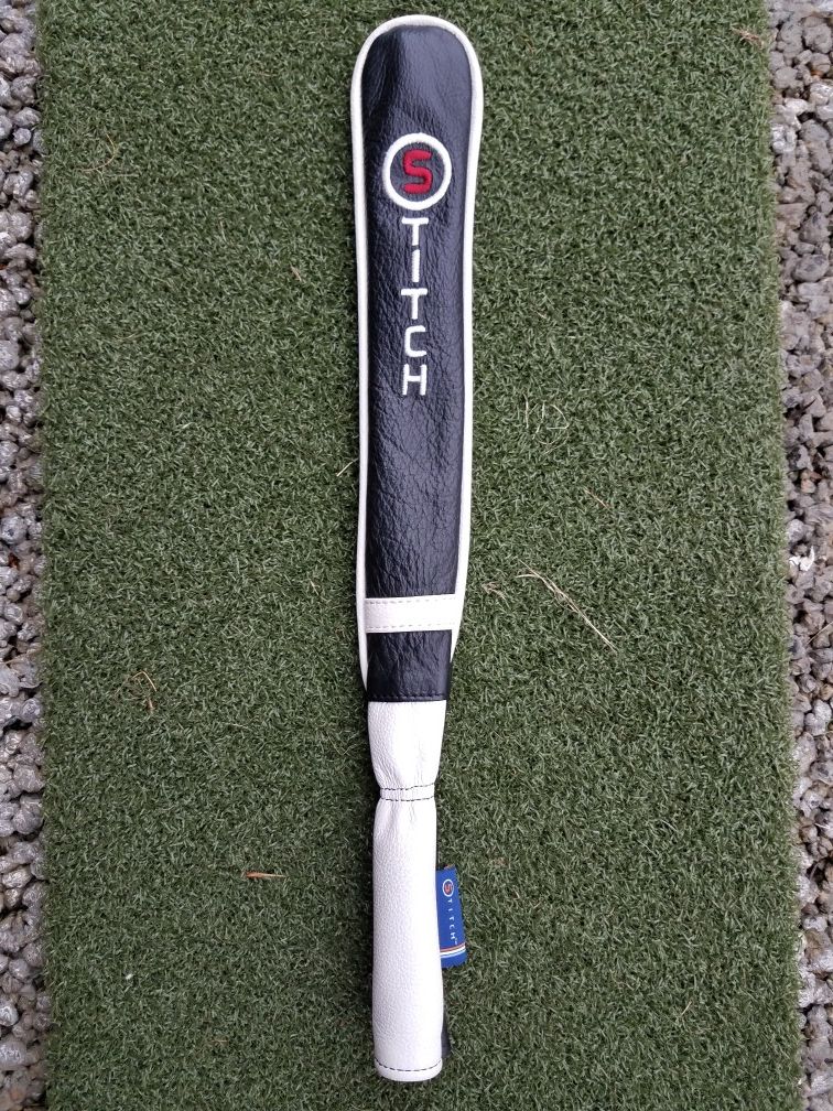 Stitch golf alignment stick cover