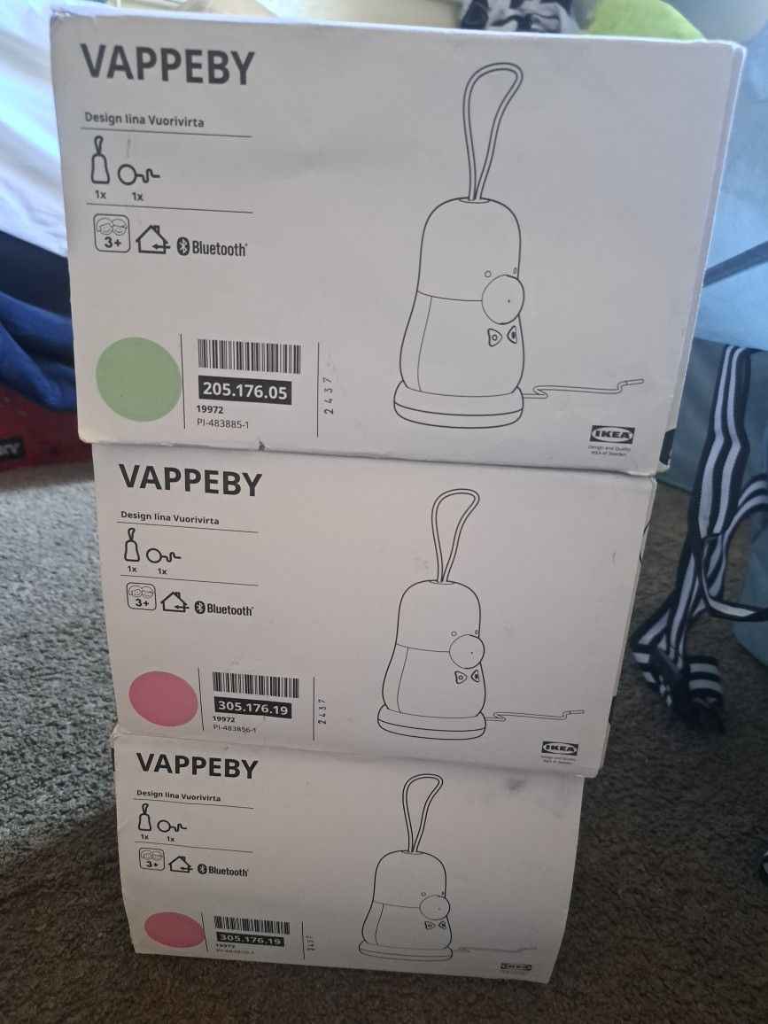 VAPPEBY speaker And Light 