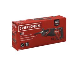 Craftsman V20 Cordless Brushed Reciprocating Saw Tool Only