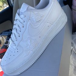 Nike White Rose Sneakers