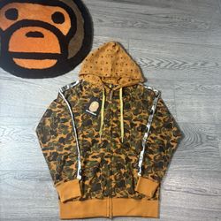 Mcm X Bape Zip 