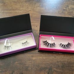 Magnetic Eyelashes Bundle Of 2 Bossy Lash And Cheeky Lash Reusable Professional Faux False New