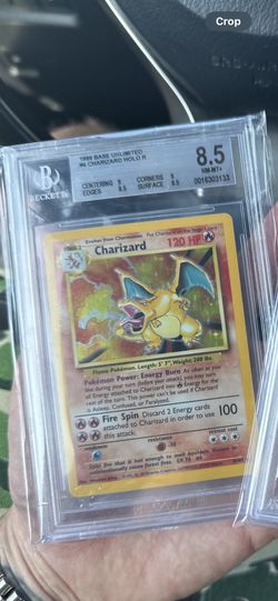 1999 Charizard Bgs 8.5 Clean 