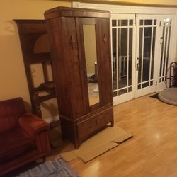 Vintage Armoire 