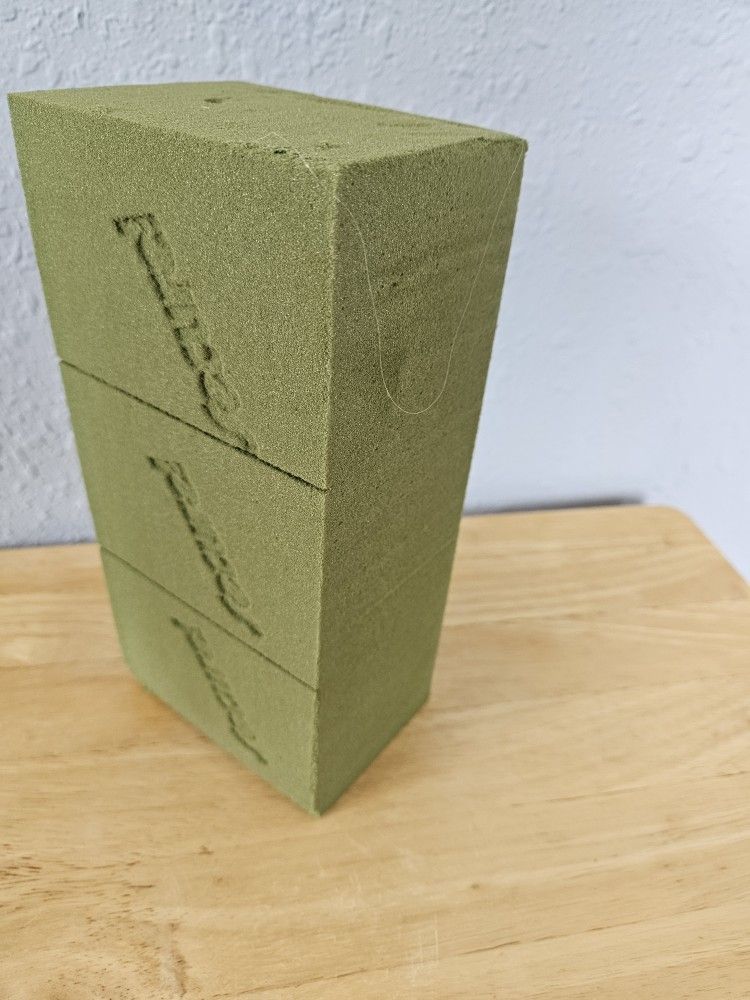 Green Floral Foam
