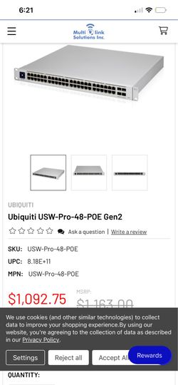 UniFit Network Pro 48 PoE