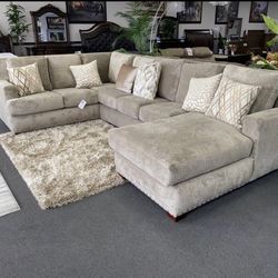 Sofa Sectional w/ High Back 🇺🇸 American Made 🇺🇸