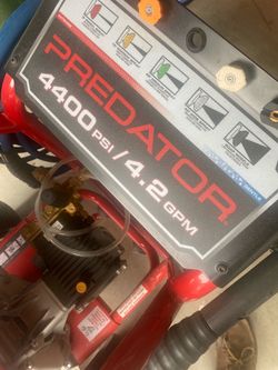 Predator commercial duty pressure washer
