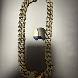 24K Cuban Chain (Gold Plated)