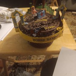 Cast Iron  Bank  Horse  Race 