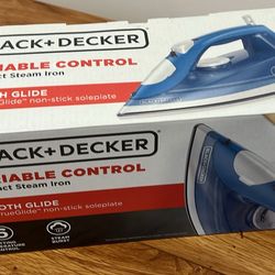 Black+Decker Steam Iron - Blue